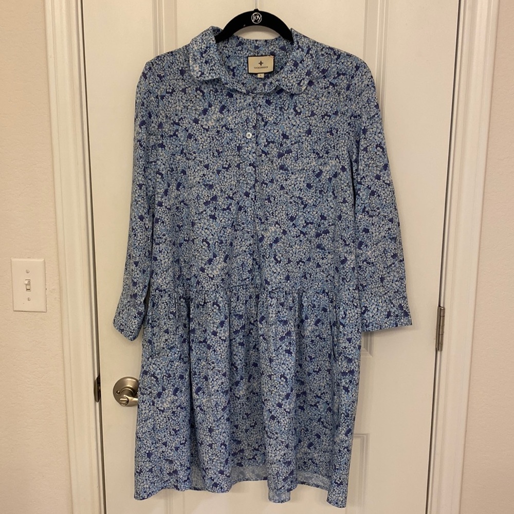 Tuckernuck Hydrangea Hayes Dress